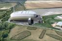 One of the designs for the possible waste-to-energy plant on the Harewood industrial estate. Planners Wheelabrator say they would work with neighbouring businesses.