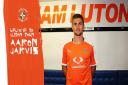 Signed! Basingstoke Academy graduate Aaron Jarvis after he was signed to Luton