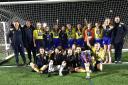 Romsey Town Youth FC U18 Girls in the Hampshire Cup