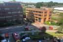 Live updates as roof of Basingstoke building catches fire