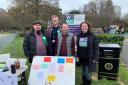 Womens Equality Basingstoke and Green party at cost of care event in March 2023