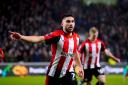 Brentford’s Neal Maupay celebrates his goal (PA)