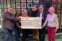 Ward Councillor’s Councillors Jan Budzynski, Debbie Cattell and Iris Andersen from St Mary’s Ward awarded the cheque to the Andover Music Club team