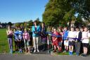 MP Claire Perry cuts the ribbon to officially open Clarendon Junior School's new pathway