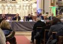 Candidates fielded questions from those in attendance at Monday evening's hustings event