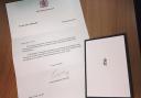 Tidworth Town Council received a letter from the King