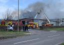 LIVE: Fire engines and police rush to industrial unit as building catches fire