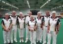 Andover Bowls Club celebrated winning the Hamblin Trophy once again