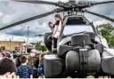 The awe inspiring Apache helicopter is set to be the highlight of the day, provided by the Army AirCorps based at Middle Wallop.