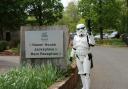 Stormtrooper visits Hampshire hospices