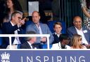 Stephen Fry and Prime Minister Rishi Sunak were also spotted talking to the royal pair at the Ashes test today.