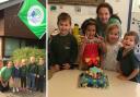 Children at Longparish Little School have celebrated receiving an Eco School award