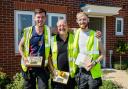 Jack, Kevin and Jamie were presented with special awards highlighting their new trades as they mark the end of their Veterans’ Build year