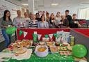 Lovell staff taking part in Macmillan's Coffee Morning 2023