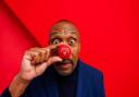 Comedian and actor, Sir Lenny Henry, who is supporting Red Nose Day 2024 by wearing one of the new Red Noses