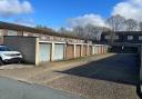 20 lock-up garages in Pilgrims Way, Andover sell in auction