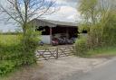 Retrospective planning was granted for the barn opposite the Wyke Down Pub and Restaurant near Picket Piece.