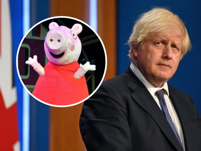 Boris Johnson has praised Peppa Pig World at Paultons Park, Hampshire