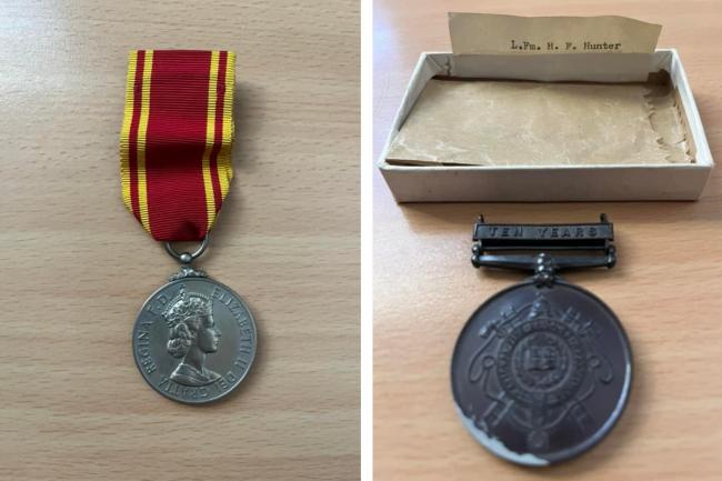 Historic War medals reunited