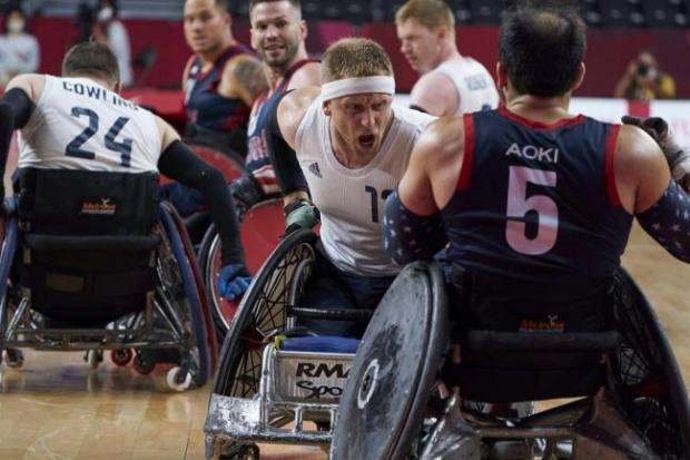Andover Advertiser: Wheelchair rugby star Aaron Phipps is made an MBE for services to the sport.
