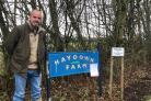 Chris Davies, who lives at neighbouring Haydown Lodge, is objecting to the brewery plans.