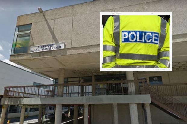 An Andover man was issued a fine at Aldershot Magistrates Court. Picture: Google Maps.
