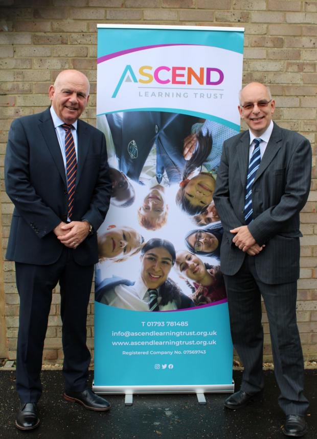 Andover Advertiser: Ascend Learning Trust, George Croxford & Nathan Coombs
