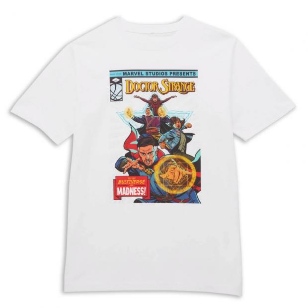 Andover Advertiser: Marvel Dr Strange Star Comic Oversized Heavyweight T-Shirt (Zavvi)