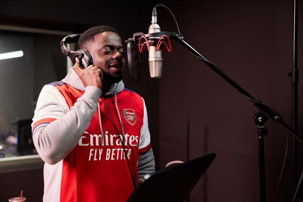 Andover Advertiser: Daniel Kaluuya as All or Nothing: Arsenal voiceover (Prime Video)