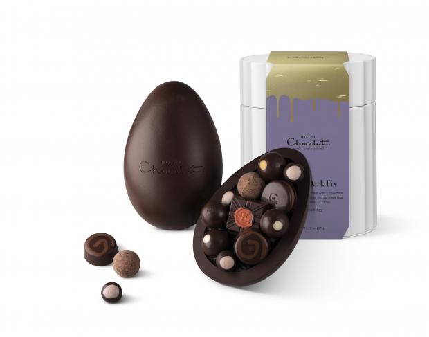 Andover Advertiser: Extra Thick Dark Chocolate Easter Egg. Credit: Hotel Chocolat