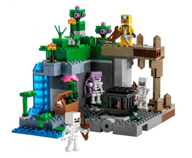 Andover Advertiser: LEGO® Minecraft® The Skeleton Dungeon. Credit: LEGO