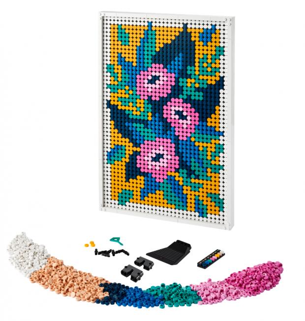 Andover Advertiser: LEGO® Art Floral Art Set. Credit: LEGO