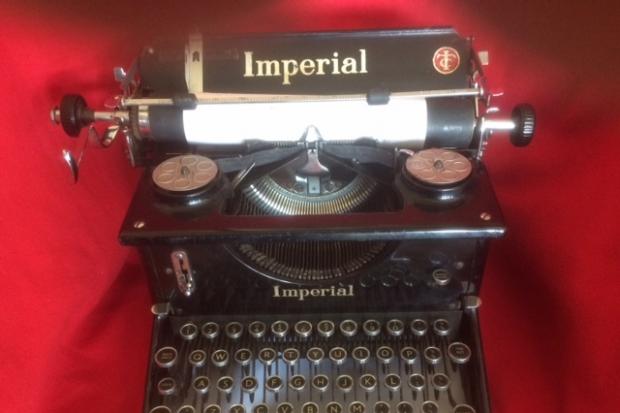 One Oakley resident is selling a 1931, fully serviced typewriter at the event.