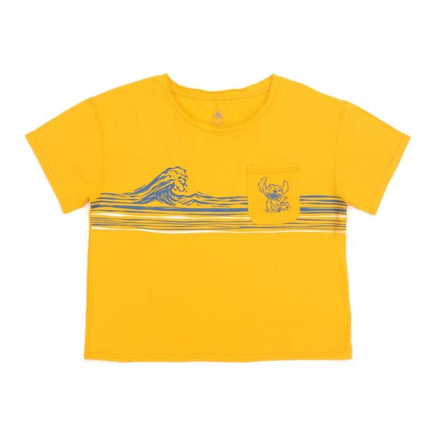 Andover Advertiser: Disney Store Stitch Ladies' Yellow T-Shirt (ShopDisney)