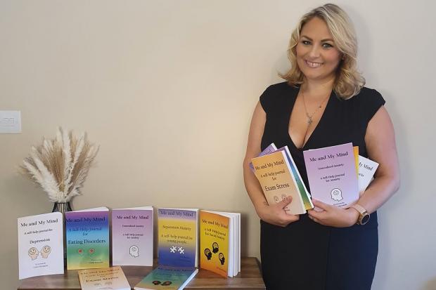Carla published the books, as children's mental health is something she feels passionate about.
