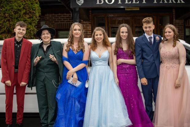 Groups arriving by Limo at Botley Park Hotel. Photos by Alex Shute