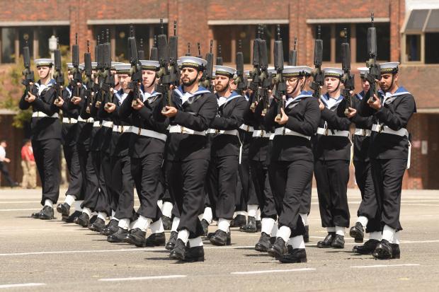 HMS Collingwood’s open day returned after a two-year absence due to the pandemic.