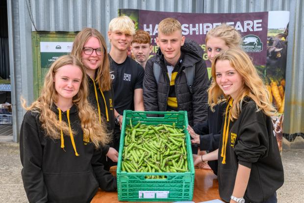 Andover Advertiser: Pupils from John Hanson School at Farm my Food 202, photo: The Electric Eye Photography