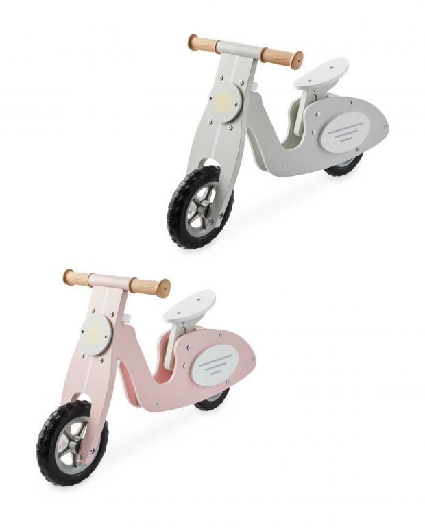 Andover Advertiser: Wooden Balance Bike Scooter (Aldi)