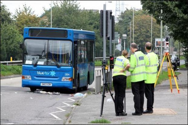 The crossing on the A35 Totton Bypass has seen several accidents, one of which involved a bus.