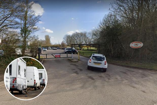 Travellers have pitched up at Five Acres Recreation Ground in Millbrook.