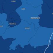 While cases have fallen, Covid rates remain high in Andover and Test Valley. Credit: UK Government