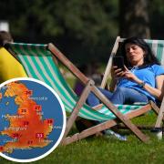 A Level Three heatwave warning for Andover has been issued. Picture: PA/Met Office