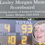 Inset: Late Lesley Morgan