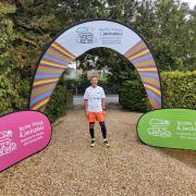 Steve Radjen is taking part in 60 marathons to raise money for Naomi House & Jacksplace
