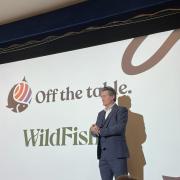 Guests heard from singer and freshwater campaigner Feargal Sharkey about the environmental impacts of open-net salmon farming.