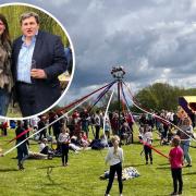 People enjoyed their bank holiday at a fair in Whitchurch.
