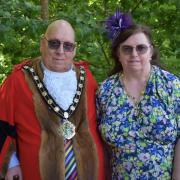 New mayor and mayoress of Test Valley, Cllrs Philip and Linda Lashbrook