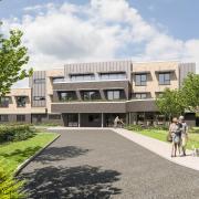 Artistic design of proposed new care home