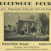 Advertisement for Rookwood House from 1938